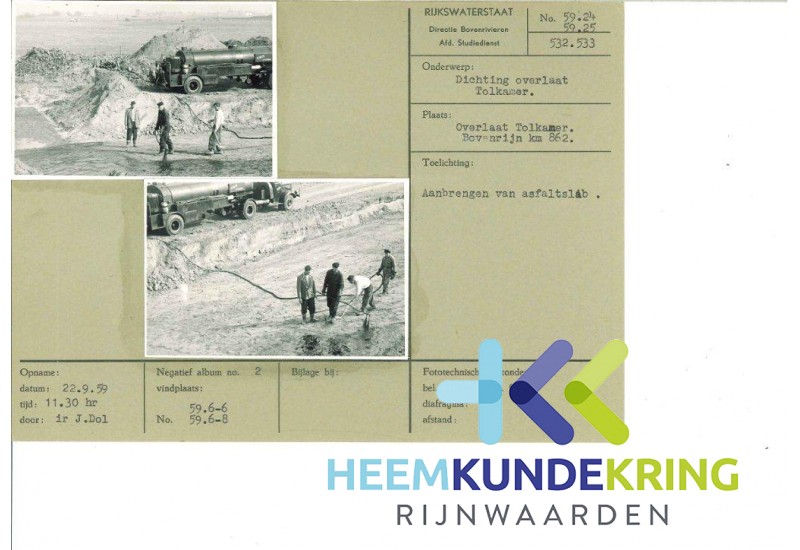 Overlaat Tolkamer Dichting 1959 F0000039